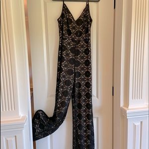 NWOT!  Ark N Co Black Lace Jumper